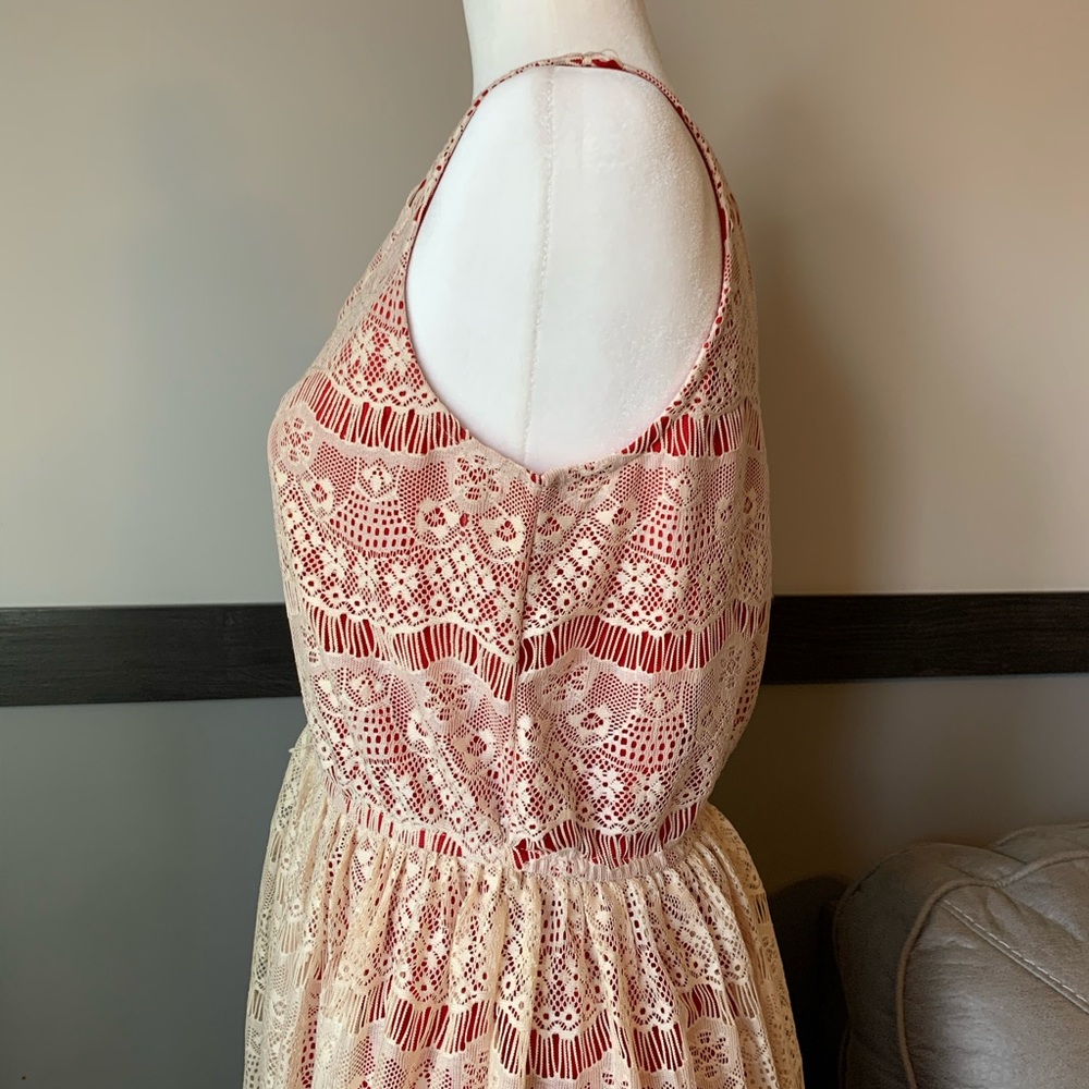 MAURICES crochet lace fit flare elastic waist - Picture 6 of 12